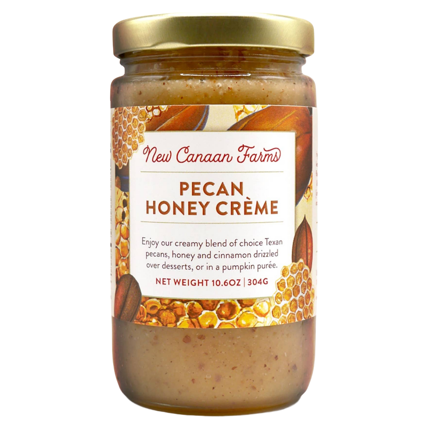 New Canaan Farms Pecan Honey Creme
