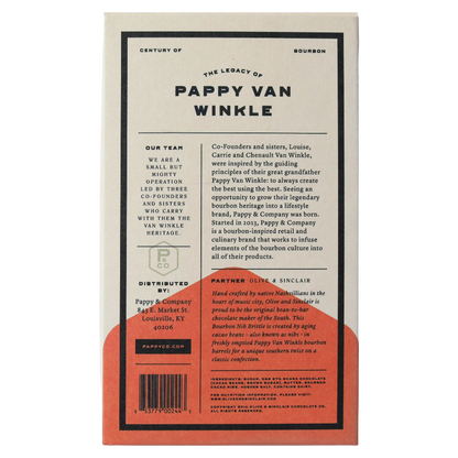 Pappy Bourbon Barrel Aged Nib Brittle