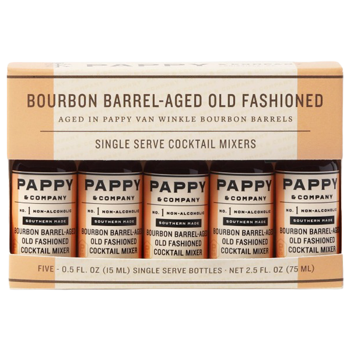 Pappy Bourbon Barrel Aged Old Fashioned Mix - Single Serve