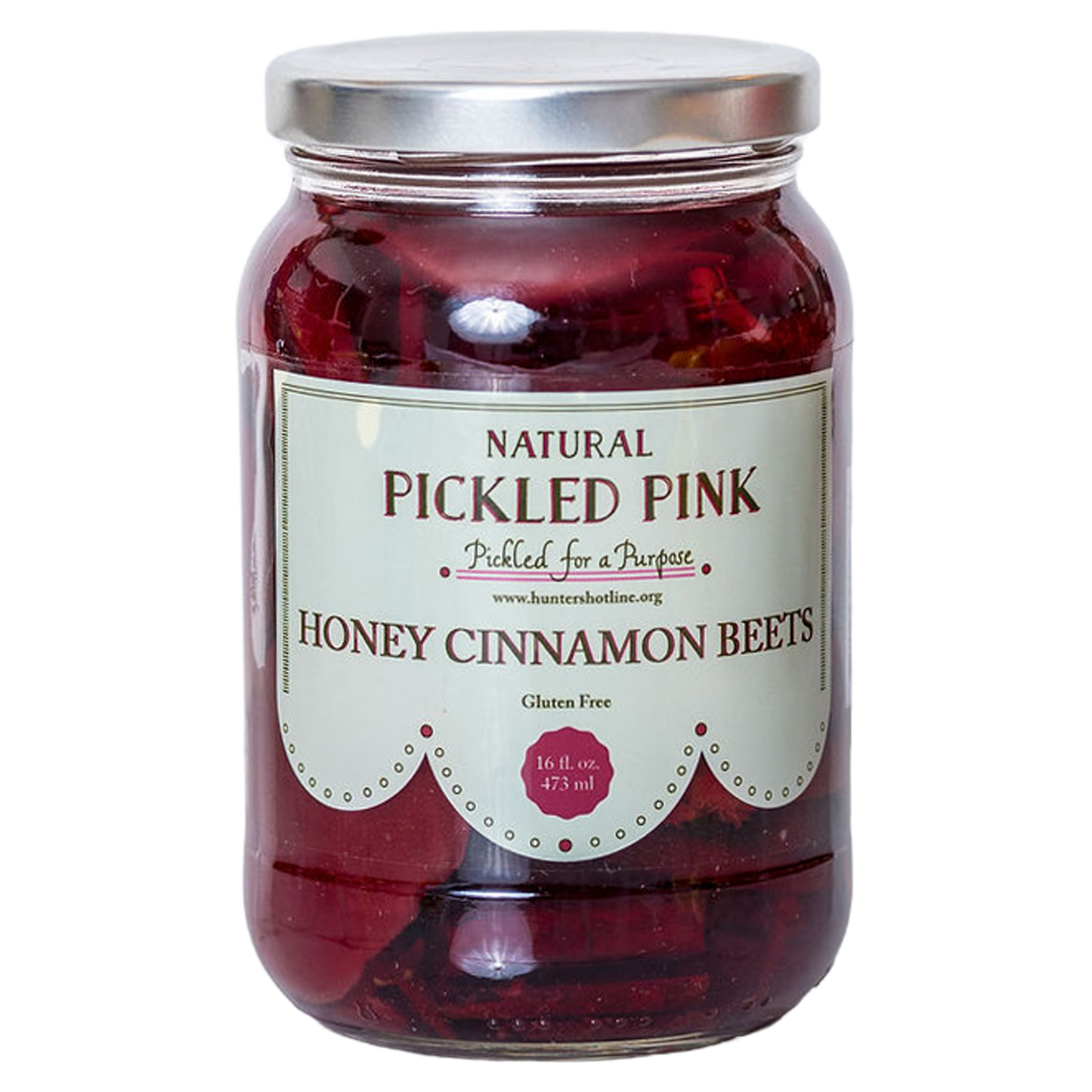 Pickled Pink Honey Cinnamon Pickled Beets