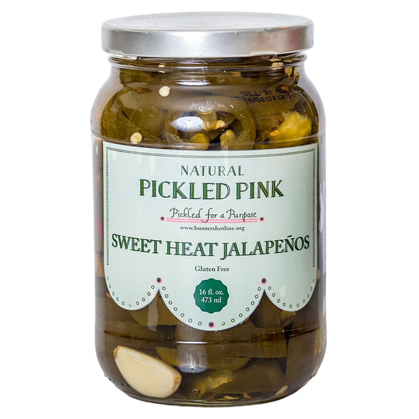 Pickled Pink Sweet Heat Jalapeno Peppers