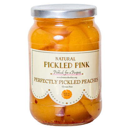 Pickled Pink Perfectly Pickled Peaches