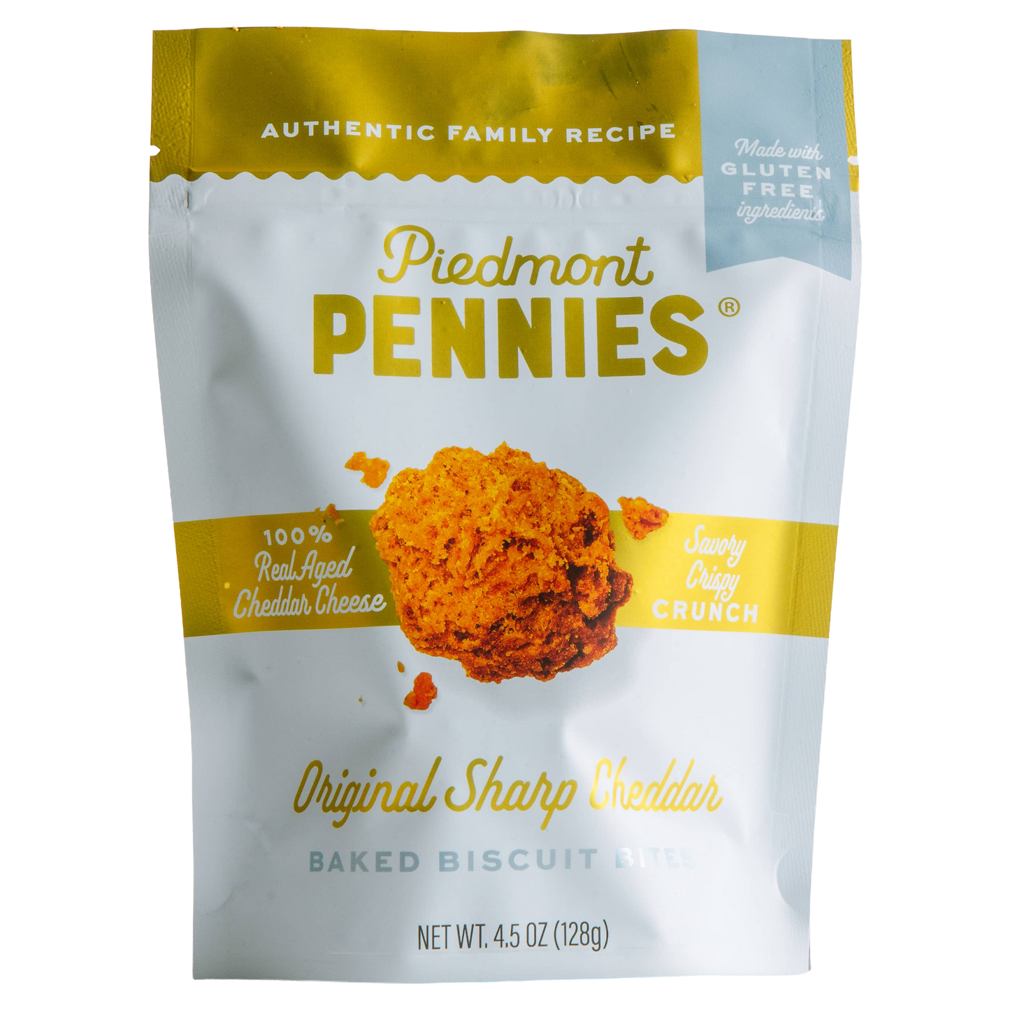 Sharp Cheddar Piedmont Pennies - Gluten Free