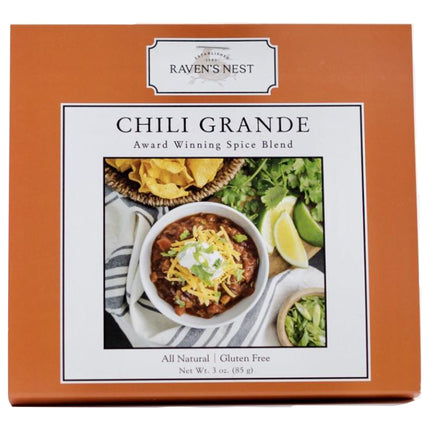 Raven's Nest Chili Grande Spice Blend Package