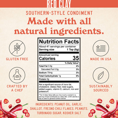 Red Clay Southern Spicy Chili Crisp