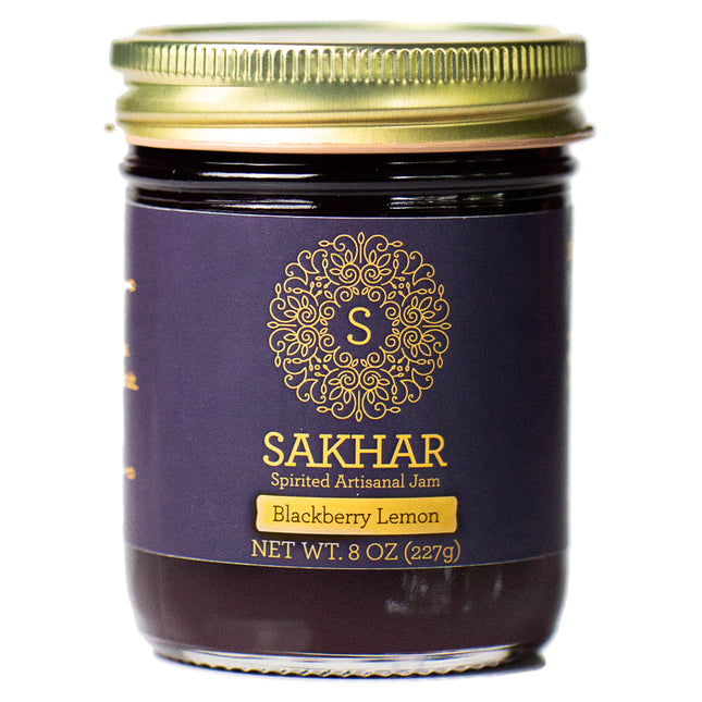 Sakhar Jams Blackberry Lemon Jam in 8oz Jar