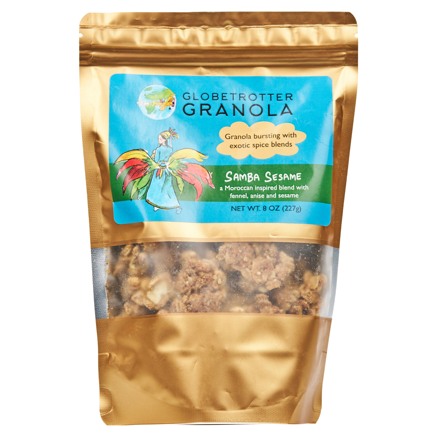Globetrotter Granola Samba Sesame Granola Bag 