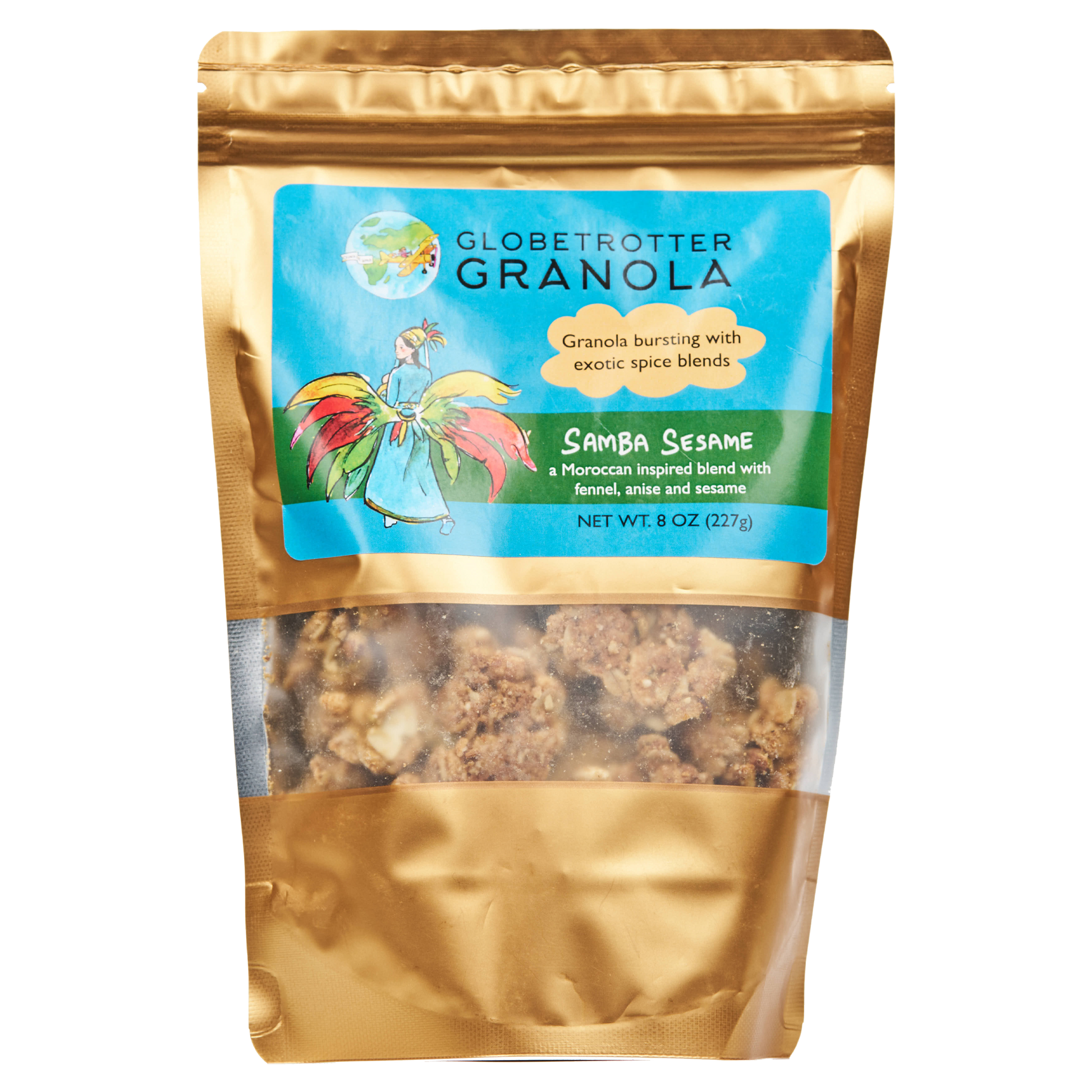 Globetrotter Granola Samba Sesame Granola Bag 
