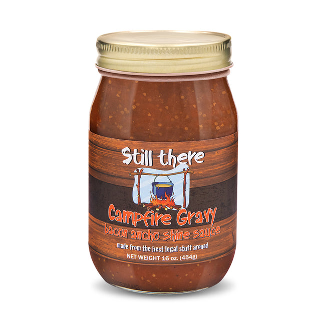 Still There Shine Sauce Campfire Gravy Jar