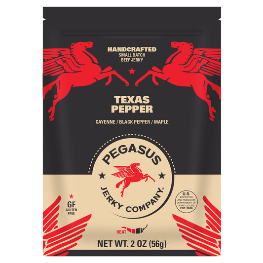 Texas Pepper Beef Jerky 2oz