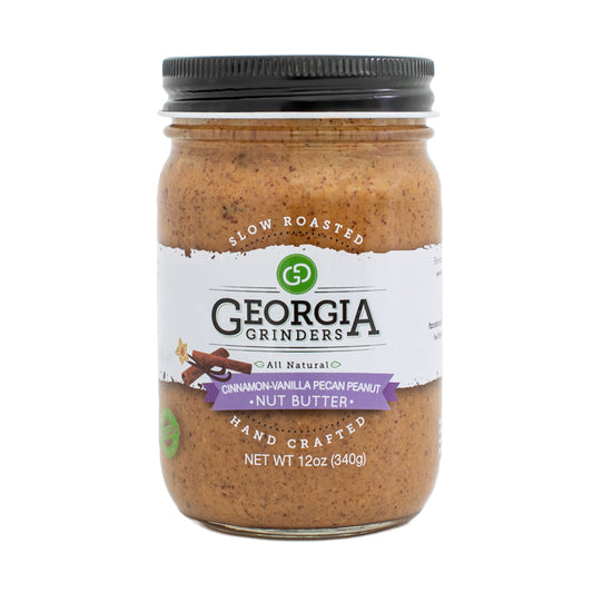 Georgia Grinders Cinnamon Vanilla Pecan Peanut Butter