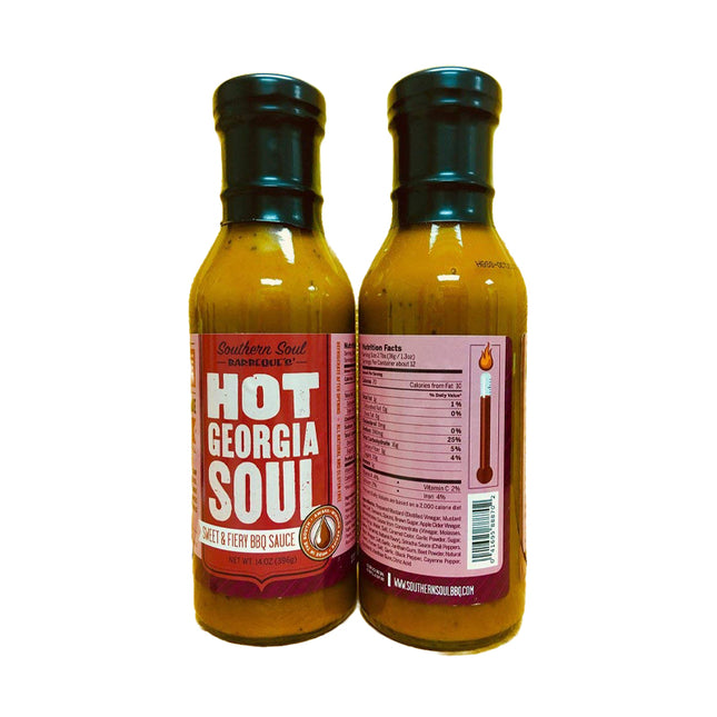 Hot Georgia Soul BBQ Sauce