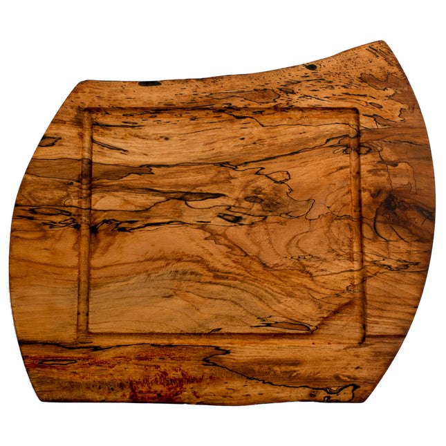 Pecan Wood Rounded Edge Cutting Board no.6  - 15x17